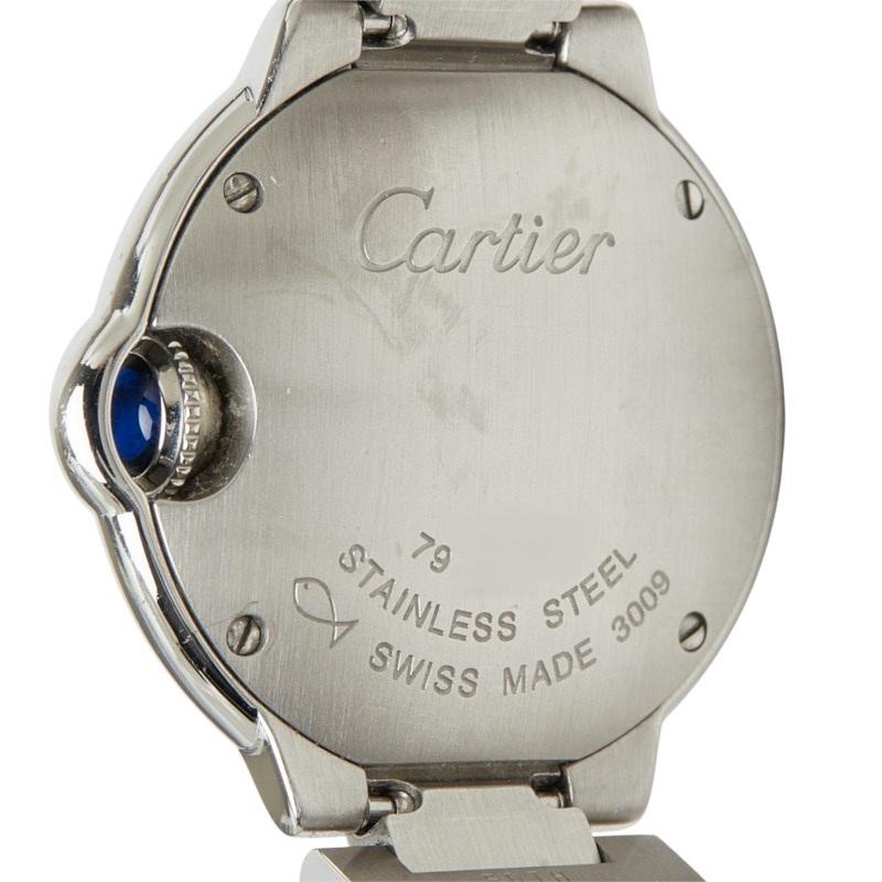 Cartier（カルティエ） バロンブルーSM ドゥ 11Pダイヤ 腕時計