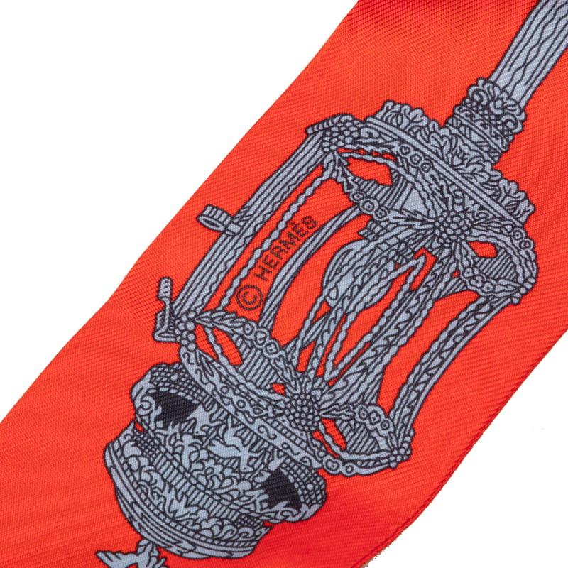 期間限定❗【新品】HERMES メルヴェイユーズランタン ツイリー スカーフ HERMES（エルメス） ツイリー Merveilleuses Lanternes メルヴェイ