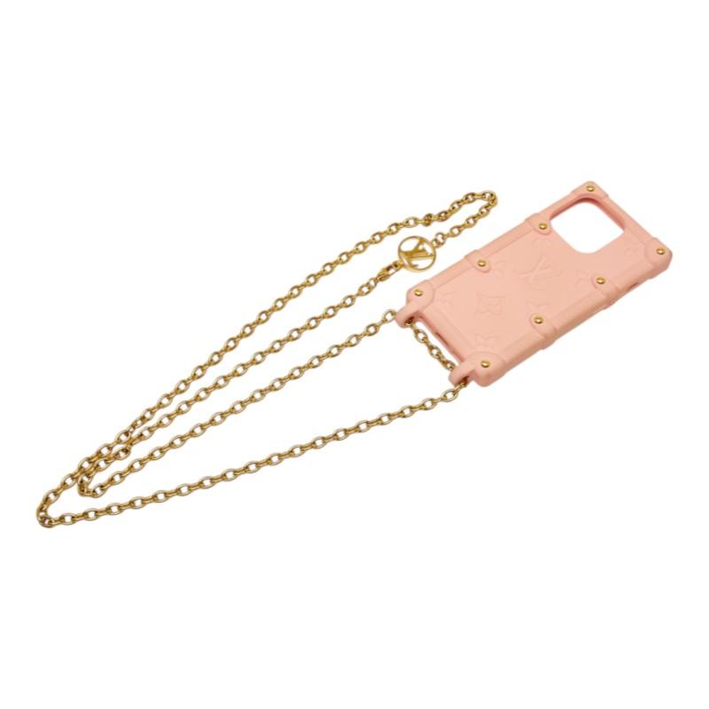 ルイヴィトン iPhone14pro スマホショルダー LOUIS VUITTON（ルイ・ヴィトン） ルイ ヴィトン リ トランク IPHONE