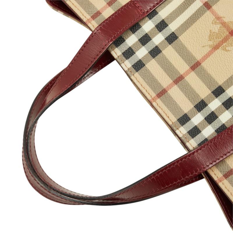 BURBERRY（バーバリー） ノバチェック シャドーホース ハンドバッグ