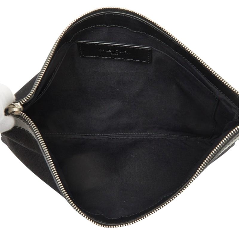 BALENCIAGA バレンシアガ セカンドバッグ ブラック レディース BALENCIAGA（バレンシアガ） ネイビークリップ クラッチバッグ