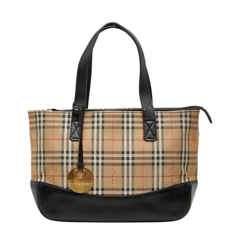 BURBERRY（バーバリー） ノバチェック シャドーホース ハンドバッグ