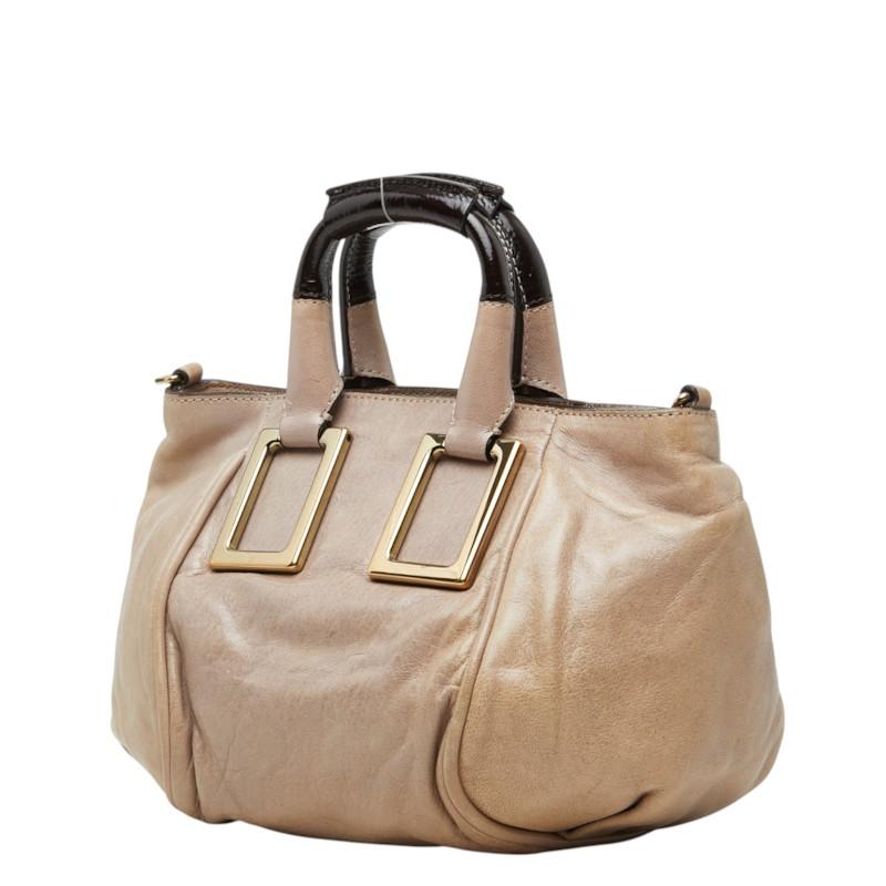 Chloe（クロエ） エテル ハンドバッグ ショルダーバッグ 2WAY ベージュ