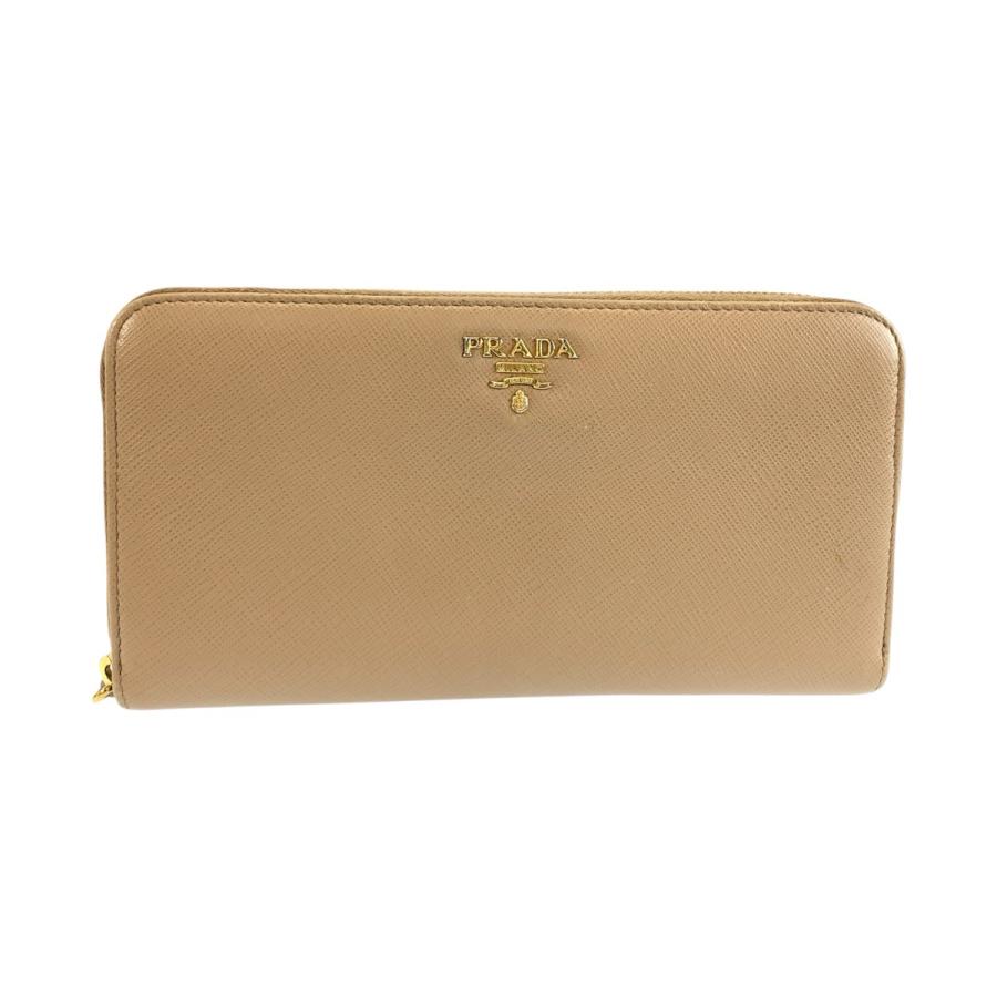 PRADA（プラダ） サフィアーノ 長財布 ロングウォレット ベージュ