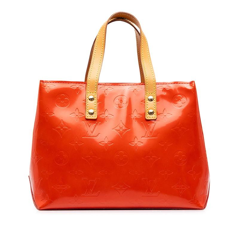【美品】ルイヴィトン ヴェルニ リードPM 赤 M91088 ハンドバッグ LOUIS VUITTON（ルイ・ヴィトン） ルイ ヴィトン モノグラム ヴェルニ