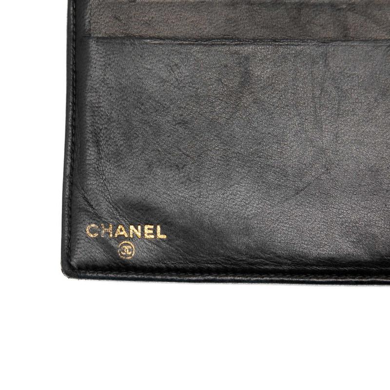 CHANEL（シャネル） ココマーク 二つ折り 長財布 A13498 ブラック
