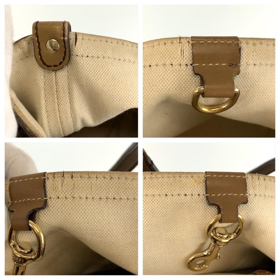 GUCCI（グッチ） GUCCI GGキャンバス トートバッグ ハンドバッグ