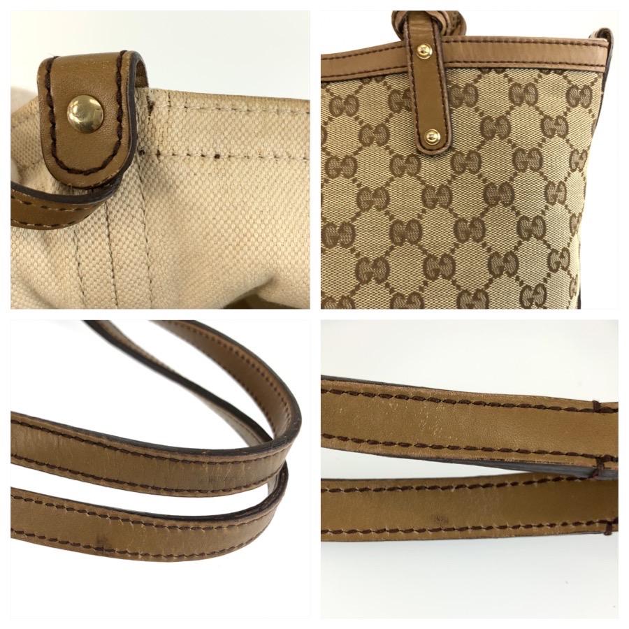 GUCCI（グッチ） GUCCI GGキャンバス トートバッグ ハンドバッグ