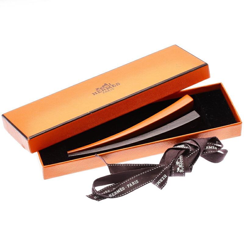 エルメス ブラウンオレンジ プラスチック ヘアアクセサリー かんざし 2コセット レディース Hermes 中古 1 銀座パリス Yahoo ショッピング店 通販 Yahoo ショッピング