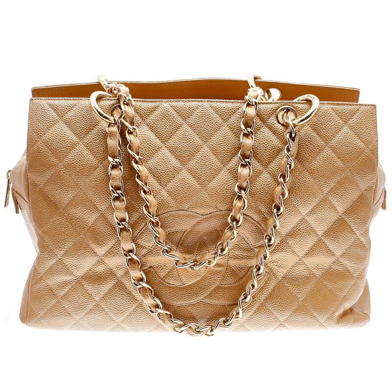 正規取扱店 シャネル ベージュ キャビアスキン チェーン ショルダーバッグ レディース Chanel 中古 クーポン配布中 交換無料 Www Skylanceronline Com