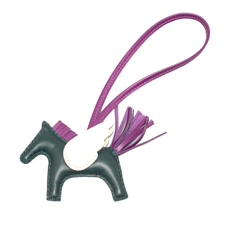 HERMES（エルメス） ロデオ ペガサスPM バッグチャーム グリーン