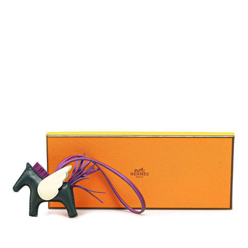 HERMES（エルメス） ロデオ ペガサスPM バッグチャーム グリーン