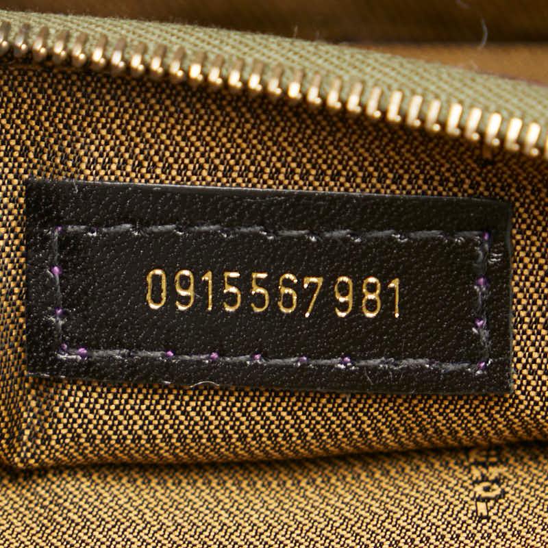 フェンディ ズッカ ハンドバッグ ブラウン キャンバス レザー レディース FENDI 【中古】_8