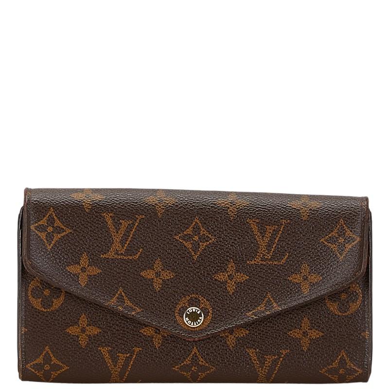 LOUIS VUITTON ルイ ヴィトン モノグラム ポルトフォイユ・サラ 長財布 