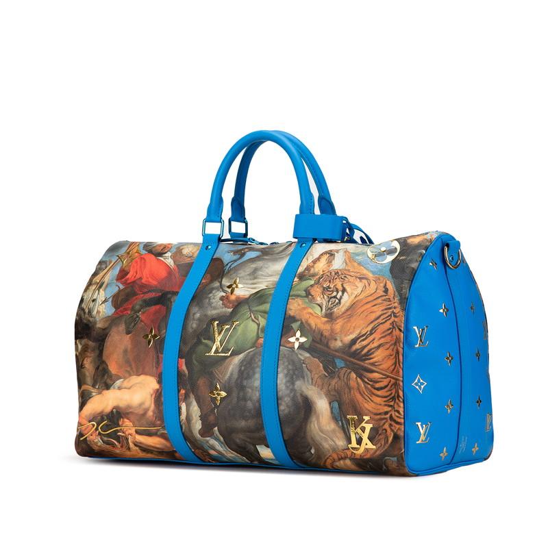 ルイ ヴィトン マスターズ コレクション キーポル バンドリエール 50 ボストンバッグ ショルダーバッグ M43344 LOUIS VUITTON 【中古】の画像