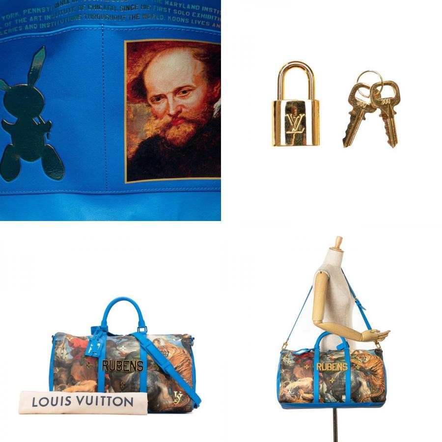 ルイ ヴィトン マスターズ コレクション キーポル バンドリエール 50 ボストンバッグ ショルダーバッグ M43344 LOUIS VUITTON 【中古】の画像