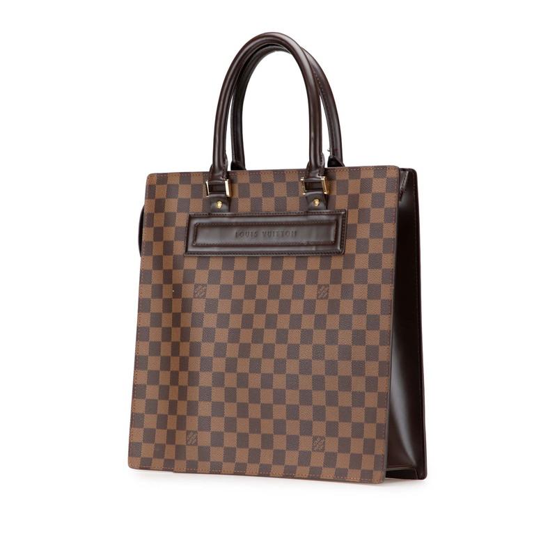 ルイ ヴィトン ダミエ ヴェニスGM ハンドバッグ トートバッグ N51146 ブラウン PVC レザー レディース LOUIS VUITTON 【中古】 ルイ ヴィトン ダミエ ヴェニスGM トートバッグ ハンドバッグ N51146