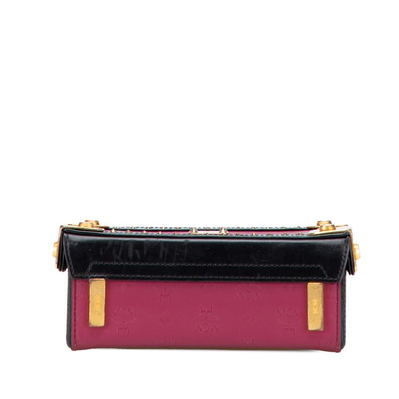 MCM エム シー ヴィセトス ロゴグラム トランクバッグ