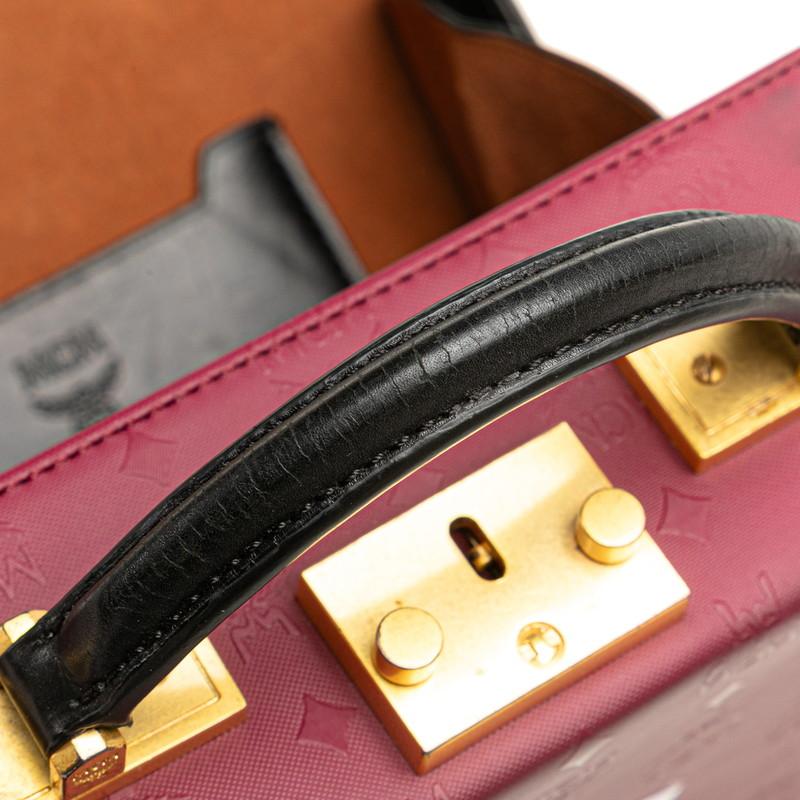 MCM エム シー ヴィセトス ロゴグラム トランクバッグ