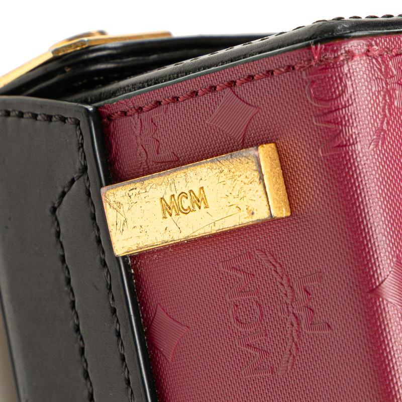 MCM エム シー ヴィセトス ロゴグラム トランクバッグ