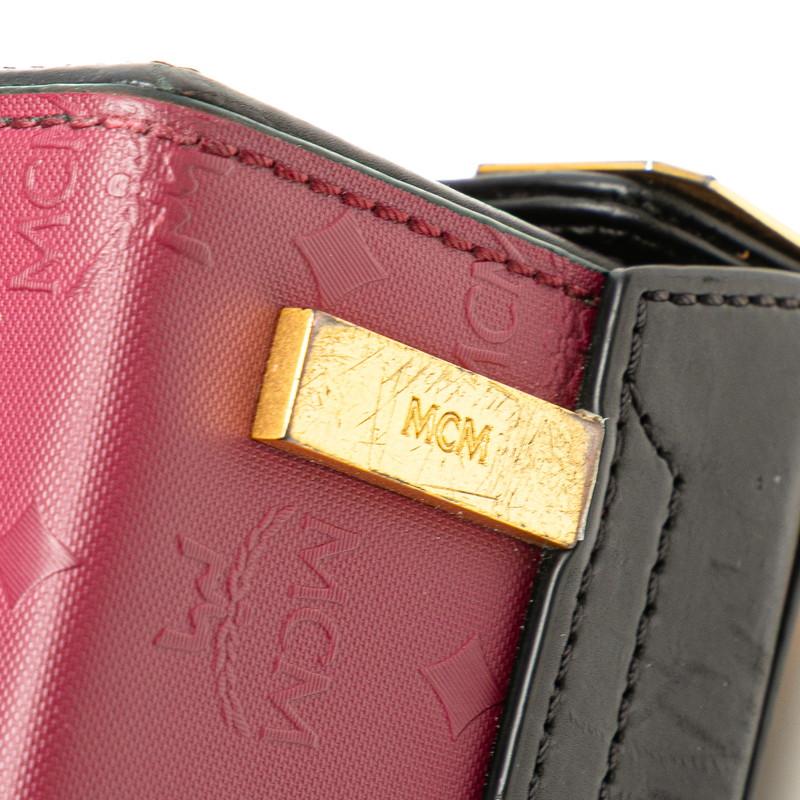 MCM エム シー ヴィセトス ロゴグラム トランクバッグ