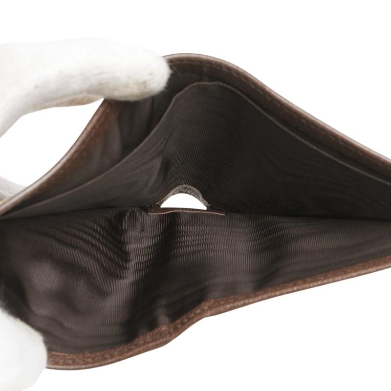 GUCCI グッチ ジャンボGG 二つ折り財布 699308 ブラウン キャンバス  