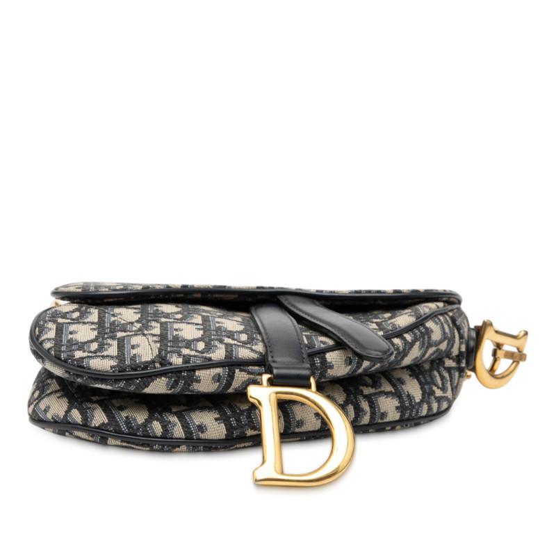 ディオール オブリーク サドルバッグ ハンドバッグ ワンショルダー