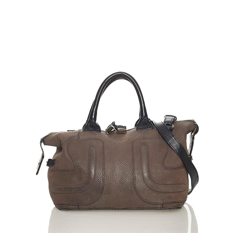 シーバイクロエ ハンドバッグ ショルダーバッグ 2WAY グレージュ