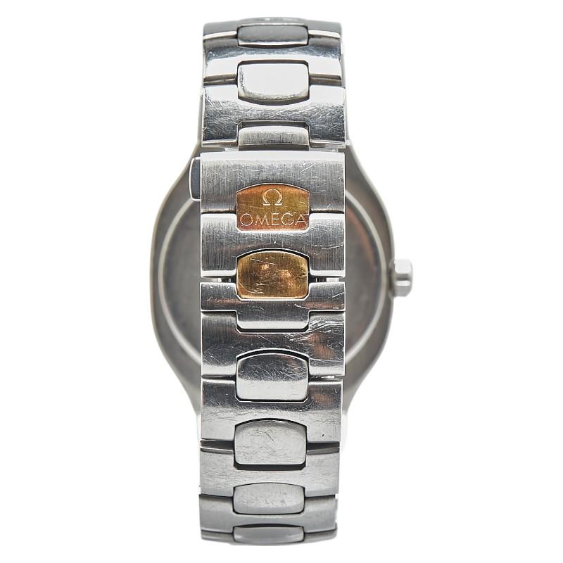 OMEGA（オメガ） シーマスター ポラリス 腕時計 クオーツ ゴールド文字