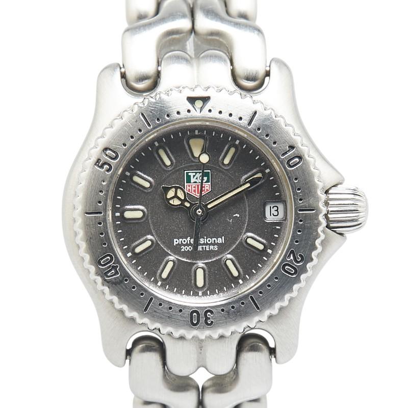 タグホイヤー セル 腕時計 WG1413-0 クオーツ グレー文字盤 ステンレス
