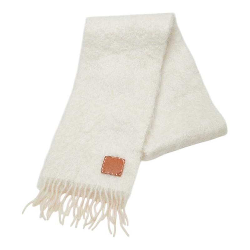 ロエベ　LOEWE  マフラー  アナグラム 楽天市場】LOEWE ロエベ MOHAIR SCARF モヘア ストール マフラー