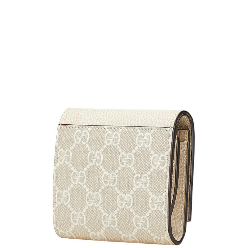 GUCCI（グッチ） GGスプリーム GGマーモント 二つ折り財布 598587
