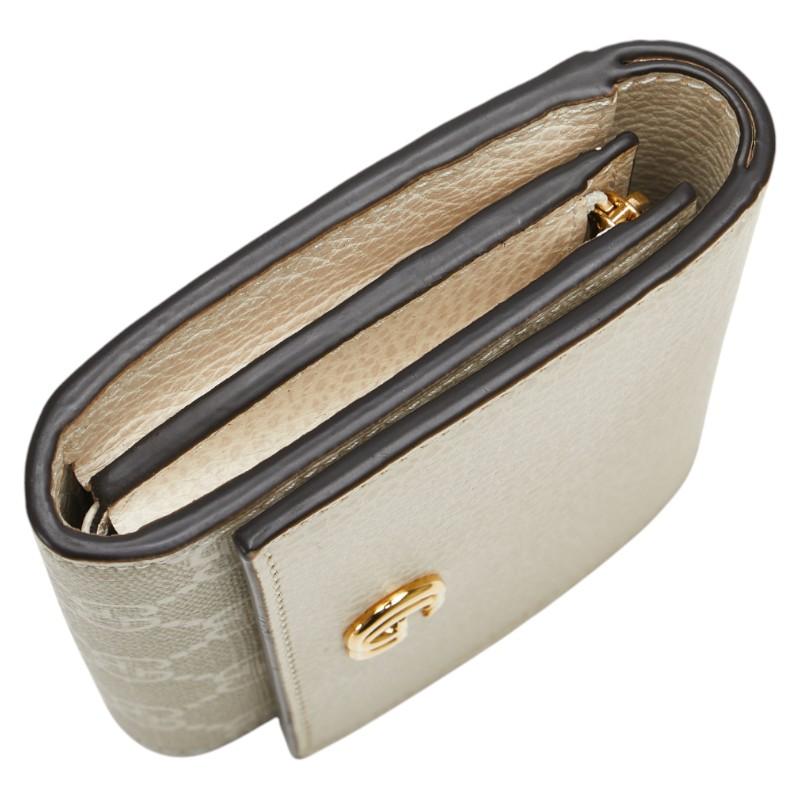 GUCCI（グッチ） GGスプリーム GGマーモント 二つ折り財布 598587