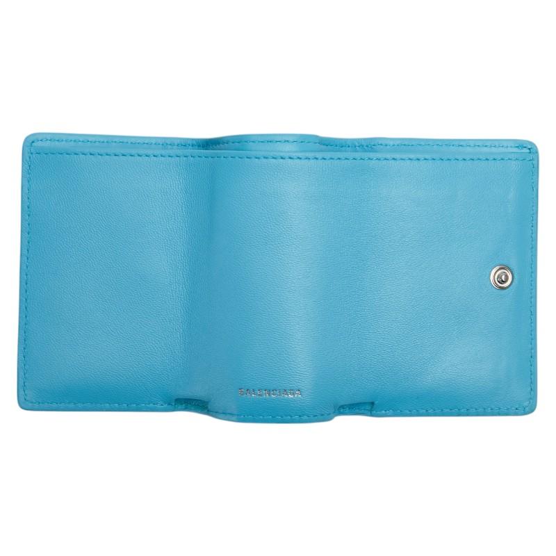 BALENCIAGA（バレンシアガ） ペーパーミニウォレット クロコ型押し 三