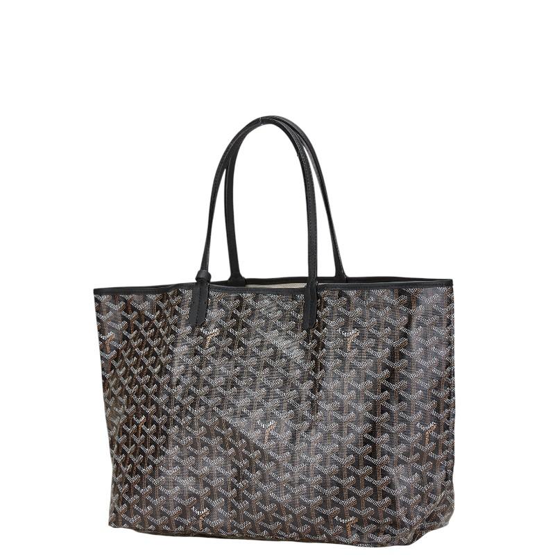 GOYARD（ゴヤール） サンルイPM トートバッグ ブラック PVC レザー