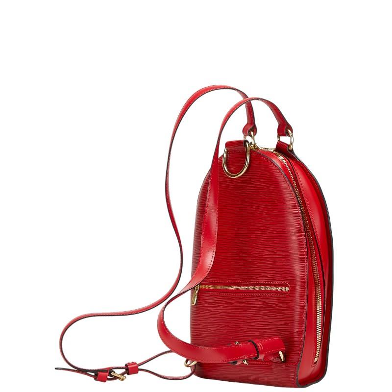 ジ*オ様 ルイヴィトン エピ レザー リュック 赤　正規品 LOUIS VUITTON（ルイ・ヴィトン） ルイ ヴィトン エピ マビオン
