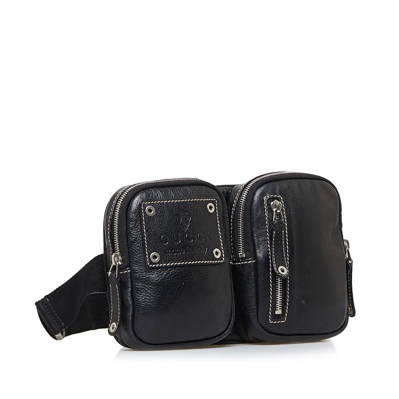 GUCCI ボディバッグ ブラック グッチ GUCCI GUCCI ボディバッグ 779896 DMTBN ベルトバッグ （1000
