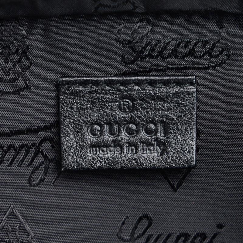 GUCCI（グッチ） ウエストバッグ ボディバッグ 201846 ブラック レザー
