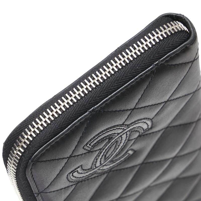 値下げ中　[CHANEL]　マトラッセ シンプリーＣＣ ラウンドファスナー長財布 CHANEL（シャネル） シンプリーCC ココマーク 長財布 ラウンド