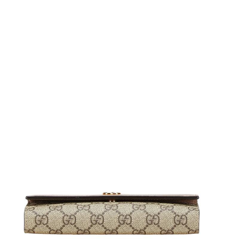 GUCCI（グッチ） GGスプリーム GGマーモント 長財布 コンチネンタル