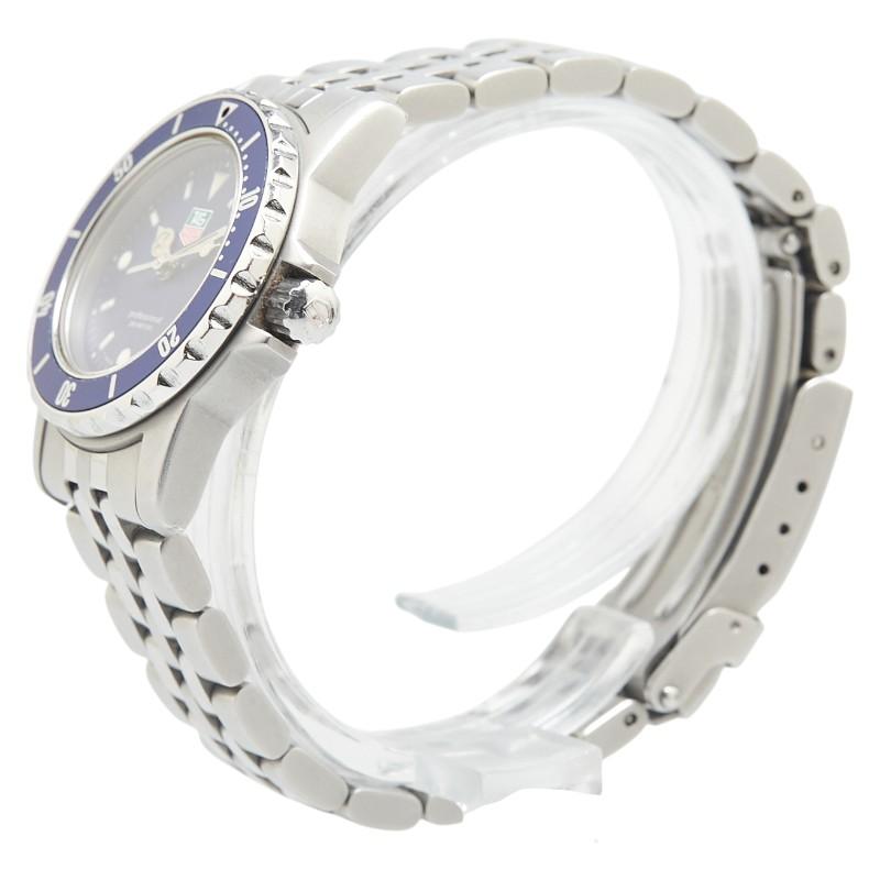 タグホイヤー セル 腕時計 WG1421-0 クオーツ ベージュ文字盤 ステンレススチール レディース TAG HEUER 【214-65422】 TAG Heuer - タグホイヤー セル 腕時計 WG1421-0 クオーツ ベージュ