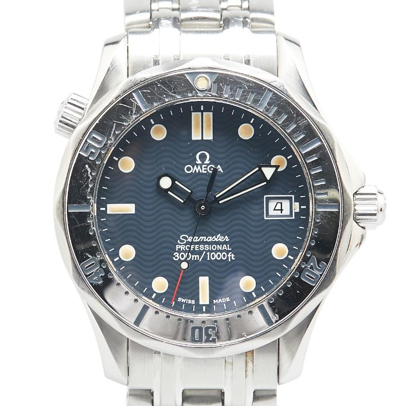 OMEGA（オメガ） シーマスター300 腕時計 2562.80 クオーツ グレー文字