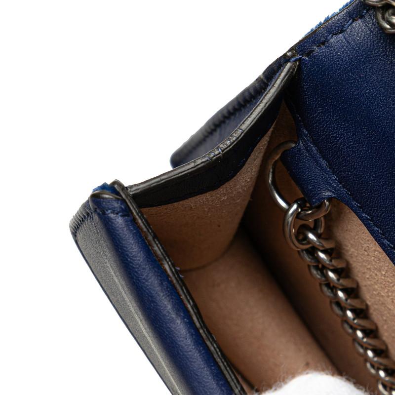 グッチ GUCCI ショルダーバッグ デュオソニス チェーン 476432 ブルー GUCCI（グッチ） ディオニュソス チェーン 斜め掛け ショルダーバッグ