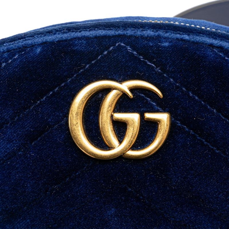GUCCI（グッチ） GGマーモント キルティング ボディバッグ ウエスト