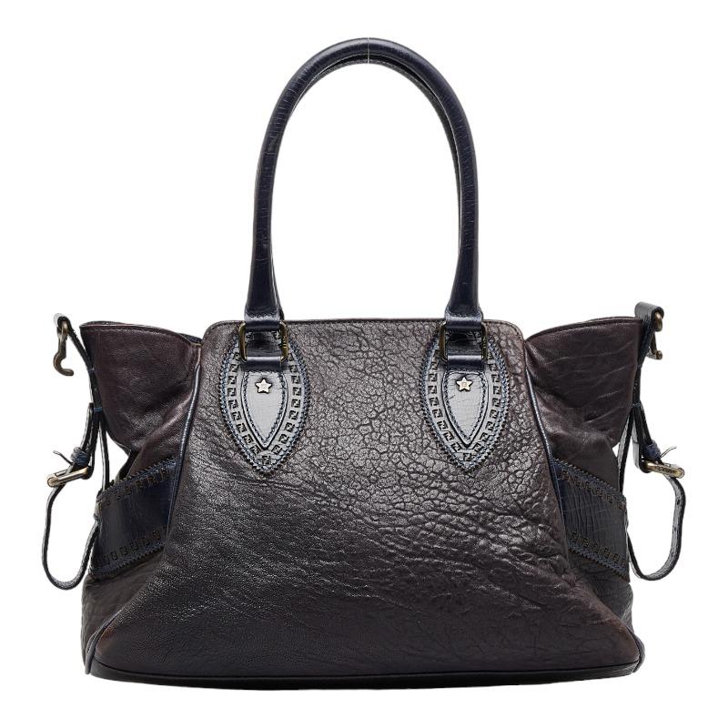 FENDI エトニコ　ハンドバッグ FENDI（フェンディ） エトニコ ハンドバッグ トートバッグ ブラウン