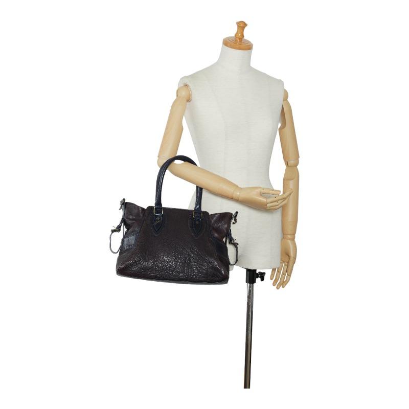 FENDI（フェンディ） エトニコ ハンドバッグ トートバッグ ブラウン