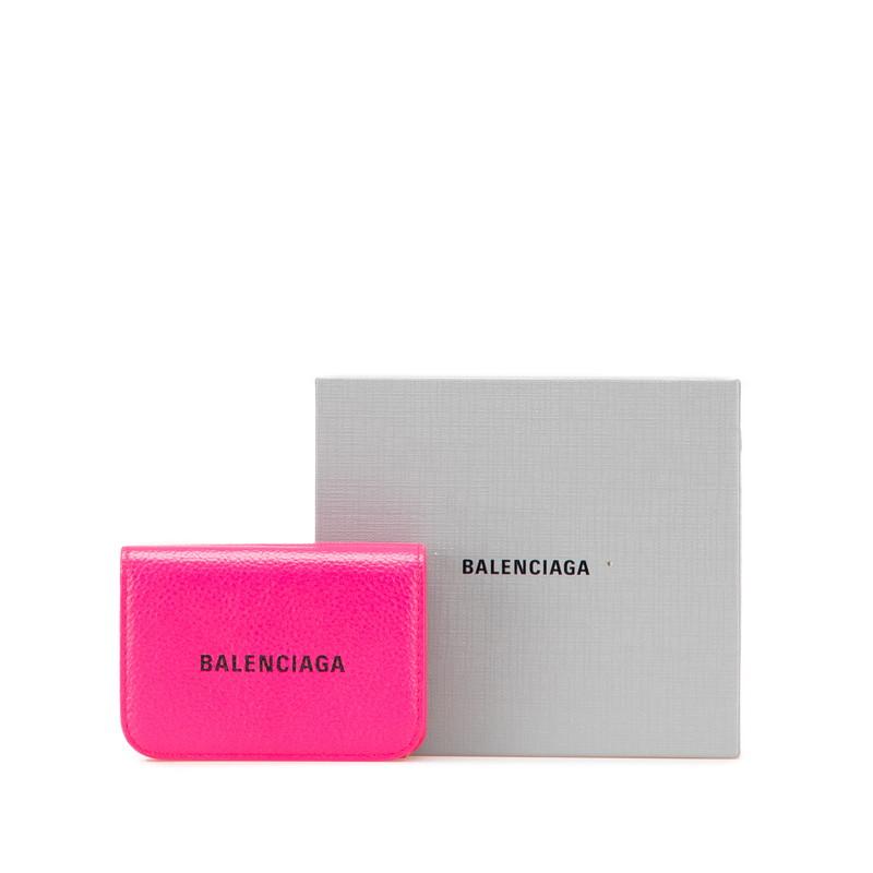 BALENCIAGA（バレンシアガ） ロゴ 三つ折り財布 コンパクトウォレット