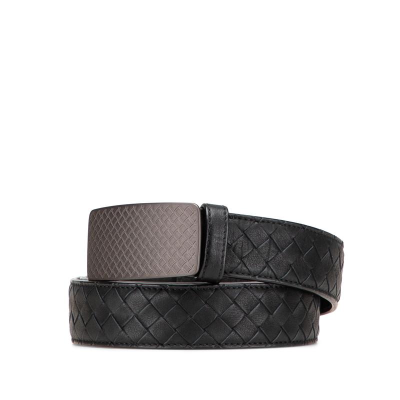ボッテガヴェネタ イントレチャート ベルト 95/38 ブラック