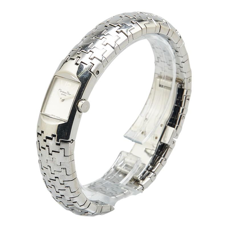 ★超激レア美品☆Dior ディオール D69-100 クォーツ 腕時計 シルバー ディオール ディオフィリック 腕時計 D96-100 クオーツ シルバー文字盤