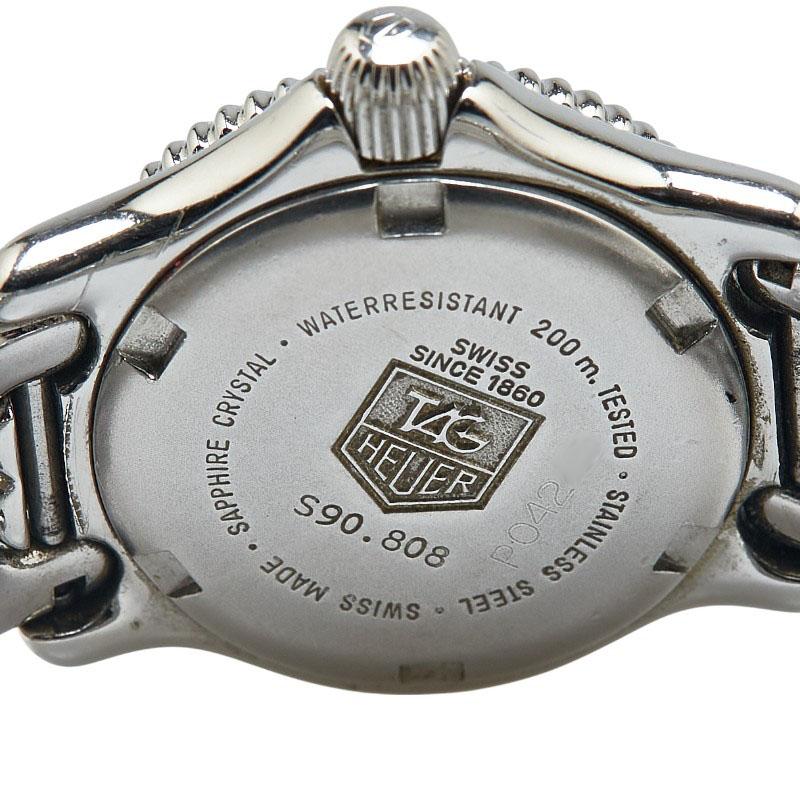 TAG HEUER タグホイヤー S90.808 プロフェッショナル 腕時計 タグホイヤー セル 腕時計 S90.808 クオーツ ホワイト文字盤